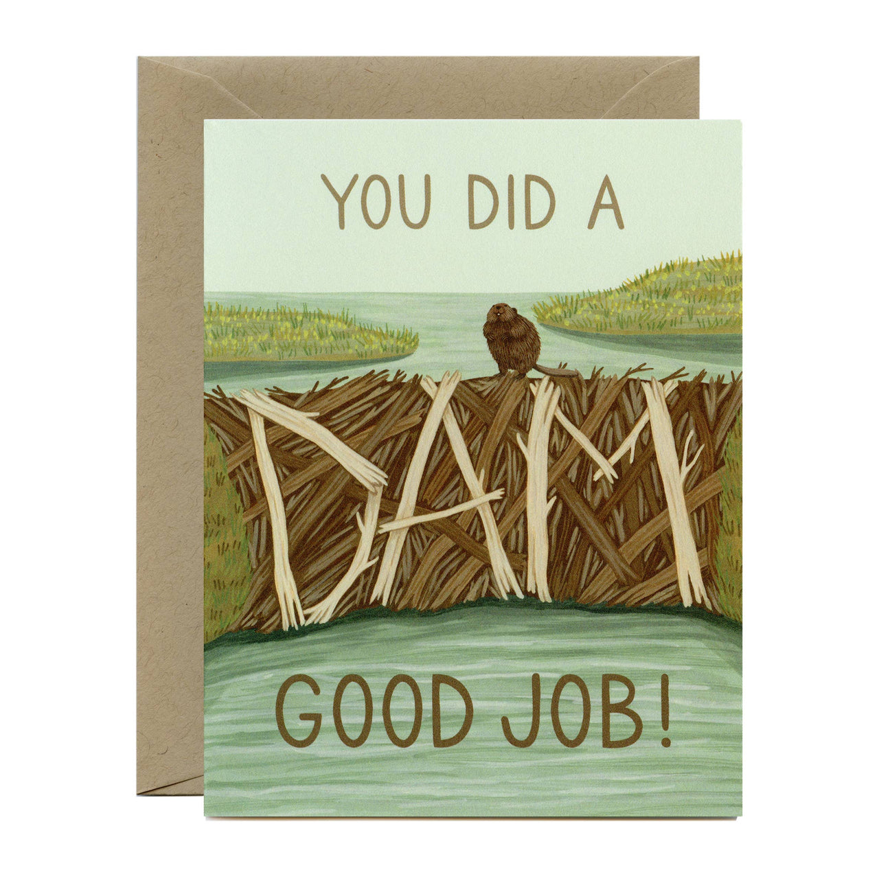 Dam Good Job Card