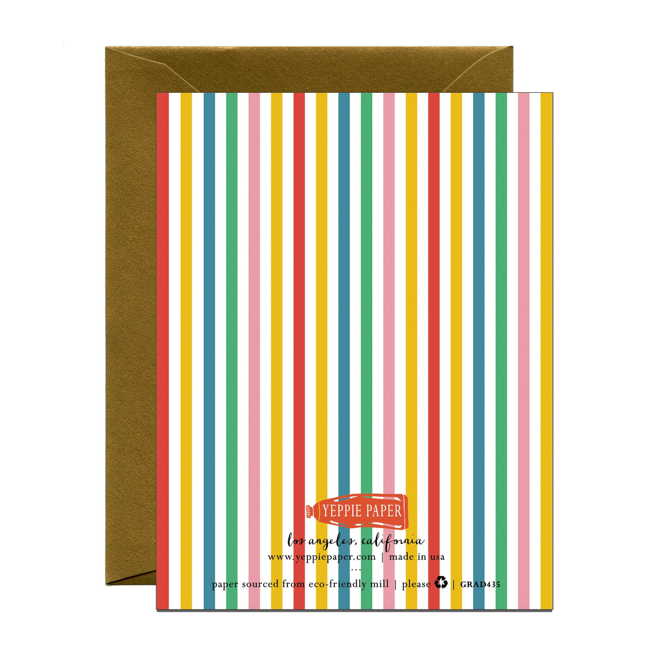 Colorful Pop Graduation Card